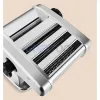 Grinders Stainless Steel Electric Italian Noodle Making Machine Slicer Dumpling Press Noodle Machine Italian Noodle Drum Hanger Dough Cut