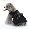 Hundebekleidung Haustier Party Kleid neue Katze und Kleid gebrochene Blume Bow Weddin Kleid rosa weiß rote tuxedo pet clothin lf13 l49