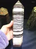 Декоративные фигурки натуральные кварцевые кристалл всевозможные каменные ручные ручные магические палочка Чакра