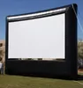 Aufblasbare Türsteher Großer Outdoor 30x17ft aufblasbarer Filmbildschirm Projektion Hinterhof Garten Film TV Cinema Theatre mit Blower2020307
