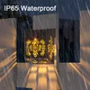 New Outdoor Waterproof Balcony Yard Street Garden Decoration Led Light Solar Stairs Fence Lighting