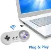 Gamepads 2.4GHz USB Gamepad Classic Game Controller Joypad for Windows Laptop PC Mac Raspberry PI System