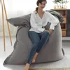 Chair Covers Lazy Sofa Slipcover Not Included Bean Bag Cover Soft 100x140cm Indoor Bed Couch Dustproof