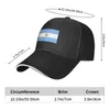 Bollmössor Punk unisex flagga av argentina baseball cap vuxen justerbar pappa hatt för män kvinnor sport