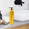 Accessoires de salle de bain de distributeur de savon liquide grande décoration intérieure pompe bouteille de bouteille de bouteille de shampooing contenant pour la cuisine du corps lavage
