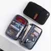 Storage Bags Waterproof Oxford Cloth Passport Holder Portable Travel Wallet Big Organizer Accessories Document Cardholder