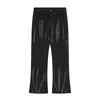 Pantalon masculin American rétro à croix de lim et à croix lavé de la marque de mode Loose Slim High Street Men