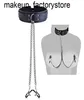 Massaggio eather slave collare capezzolo crampe collana giochi per adulti giocattoli sessuali per donne coppie bdsm bondage gags muserme accessori8092086