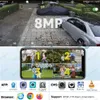 Telecamere PTZ 4K 8MP 5x Zoom Ottico Zoom WiFi Pan Tilt IP Vision Outdoor Night Vision Automatic Tracking di persone/veicoli CCTV Sicurezza telecamera C240412