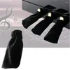 Oreiller pédale de piano couvercle de pied pad 3pcs Pleuche Protection Case de musique Instruments d'instruments
