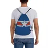 Rugzak Maverick Symbool Top Gun Design draagbare Drawstring Bag Bundel Pocket schoenen Booktas voor man Vrouw Student