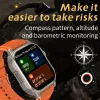 Uhren 2023 Smart Watch für Männer Android Bluetooth Call IP68 wasserdichte Blutdruckfitness GPS -Tracker NFC Smart Watch für Xiaomi