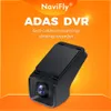 Navifly Car Dash Cam USB 1080p 170 graus Câmera ampla câmera DVR ADAS Dashcam Android DVR Auto Recorder Night Version