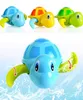 3PCSlot Swimming Tortoise Baby Toys Plastic Djur Wind Up Toys Pool Bath Fun Toys For Kids Turtle Chain Clockwork Classic Toy8615435