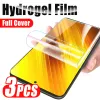 Film hydrogel 3PCS pour Motorola Moto G 5G Stylus 5G G Power G Play 2023 Protecteur d'écran sur Moto G13 G23 G53 G73 E13 G14 G54 G84