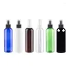 Bottiglie di stoccaggio 1pcs 200 ml bottiglia di plastica bianca nera vuota con spruzzatura a nebbia sottile contenitori per imballaggi per profumi di alta qualità