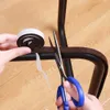 Anti-slip filt rullstol bordsben slitstarka klistermärken kuddar självhäftande glidremsa för möbler golvskydd täcker