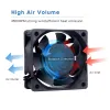 Kylning av 1st Axial Cooler 6cm 6025b EC 2,4 tum Bollbärande 60*60*25mm AC 110V 115V 220V 240V EC Brushless Cooling Fan 60mm x 25mm