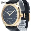 Panerai Watch Luminor Mens Watches Radiomir Pam2231 OP6658 18K Rose Gold Black Dial Automatic 45mm