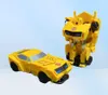 Model giocattolo di plastica auto King Kong Robot Gift Boy trasformarsi in dinosauro in un Step919g2579659