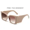 Herren Womens Sonnenbrille Designer Sonnenbrille Buchstaben Luxusbrillen Rahmen Buchstaben Lunette Sonnenbrille für Frauen übergroße polarisierte Senioren -Schatten UV400 Schutz