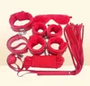 Rolig kostym Vuxenprodukter Sexig 7 -stycken Set Female Plush Binding Bondage SAO SM 50E78279393