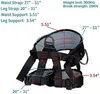 Professional Half-length Safety Belt Adjustable Harness Waist Support Equipment Outdoor Cave Climbing Mountaineering Harness 240325