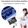 Игроки CMIK MK132 Retro Tape Radio 5.0 Bluetooth Player Portable Multifretence Radio USB TF Card Playback Tape Mp3 Рекордер