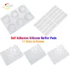 Transparent Self Adhesive Buffer Pads Silicone Door Stopper Cabinet Bumpers Wall Protector Furniture Refrigerator Anti-crash Pad