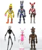 FNAF FREDDY039S 14で5泊14 517CMナイトメアフレディチカボニーファンタイムフォクシーアクションフィギュアモデルドールズおもちゃ6PCS LO2106523