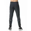 Pantalon hiver hommes coulant pantalon zipper de football réfléchissant de football sportif pantalon d'entraînement pantalon sport legging jogging pantalon de gym