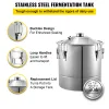 Vevor 20l 30l 50l 70l alcol distillatore macchina per birra attrezzatura di birra Brewing attrezzatura fai -da -te moonshine distributore kit per la casa elettrote