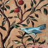 Tapestries Birs And Fruit Tree Art Tapestry Wall Hanging Jacquard Woven Gobelin Home Decoration Polyester Size 118x60cm