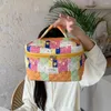 Storage Bags Convenient Cosmetic Pouch Compartment Wear-resistant Women Dustproof Travel Bag Toiletry Case