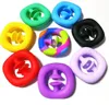 Silikon Sug Cup Gripper Tryck Toy Colorful Sensory Toys Rainbow Bubble Anxiety Stress Relief Saker för barn Barn 9318517