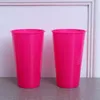 Disposable Cups Straws 12pcs Drinking Beer Pong Reusable Tumblers For Parties Events Marketing Weddings DIY Projects Or Picnics