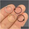 Nose Rings Studs 1Pc 6/8/10Mm Stainless Steel Ball Threaded Nose Rings Mixed Color Body Clips Hoop For Women Men Cartilage Piercing Dhtkf