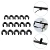 15pcs Cable Mic Organizer Clampclipholder Acessórios Stand Stand Storage Home Glamps