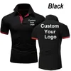 Summer Custom Your Mens Polo T-shirt Cotton Slim Fit Men Men Casual T-shirt Sports Tops Personnalité Polo Polo 240329