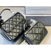 Purse Flap Crossbody Cc Handle Wow Bag Designer Saddle Handbag Trendy Vintage Quilted Bags Top Genuine Leather Chain Luxurys