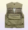 Vestes de chasse Veste de pêche multi-utilise Veste multiple à sec rapide