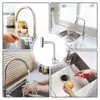 Kitchen Faucets Single Hole Sink Faucet Handle L-Shaped Nozzle For Rinsing The Dishes And