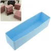 Moldes de cozimento Roses retângulo Soof Soap Silicone DIY Processando ferramenta de bolo de processamento