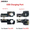 Pour Xiaomi POCO F3 F4 X3 X4 GT M5S M5S Chargeur USB Port Port Bouche Connecteur Connecteur Connecteur Câble Flex