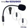 Microphones Replacement 3.5mm Microphone Stereo Studio For G233 G433 E-Sports Game Headset Gaming Headphones Mic Accessories
