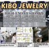 Kibo مخصص الهيب هوب قلادة المجوهرات VVS 925 Sterling Silver Def 20mm Diamond Moissanite 14k سلسلة رابط كوبي مطلي بالوردة