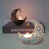 Candle Holders Arabs Festival Moon Candlestick Piec