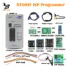 Оригинальный RT809F Serial Programmer LCD LCD USB Report Tool 1.8V Адаптер SOP8 Тестный зажим EDID CABLE ICSP BIOS Universal Progrommer