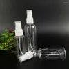 収納ボトル5ml 20ml 30ml 60ml透明なスプレーボトル化粧品サブボトリングファインミストプラスチックアルコール香水