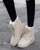 Winter Winter Women Snow Boots Fashion Style 2018 Solid Color Female enkellaarzen For Women Shoes Warm Comfortabele Botas Mujer ST9035825880